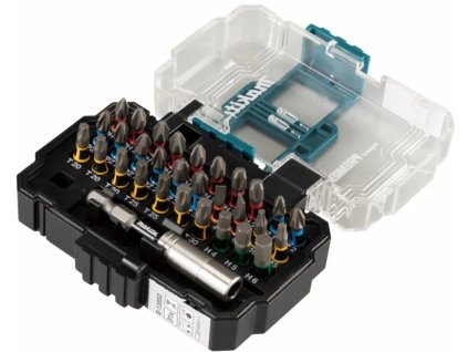 Makita E-13552 1/4" sada rázových bitov, 31 ks v plastovom kufríku