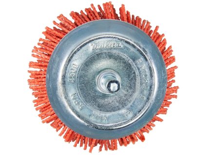 Makita D-45521 Nylonová kefa na misky, hrubá, valcová stopka, 75 mm