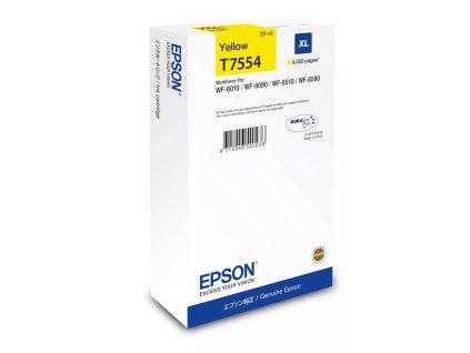 Epson Singlepack DURABrite Pro T7554 žlutá XL - originální