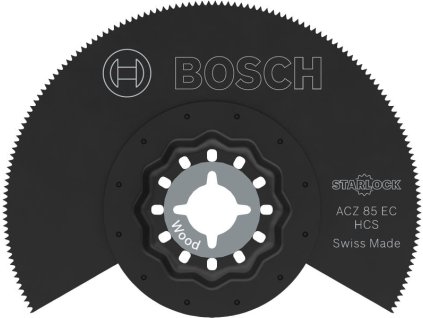 BOSCH Segmentový pilový list na dřevo ACZ 85 EC, Starlock, 85 mm, 10 ks (2.608.669.263)