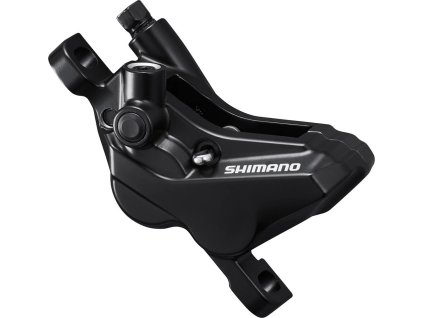 SHIMANO brake DEORE BR-MT420 as (hydr) caliper front or rear post mount polymer black without adaptor