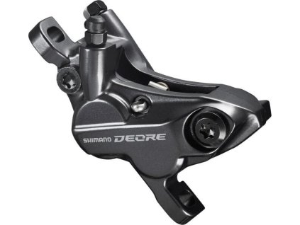 SHIMANO brake DEORE BRM6120 ako (hydr) strmeň predný alebo zadný kovový bez adaptéra