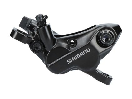 SHIMANO brzdy DEORE BR-MT520 ako (hydr) strmeň predný alebo zadný stĺpik montáž polymér čierna bez adaptéra