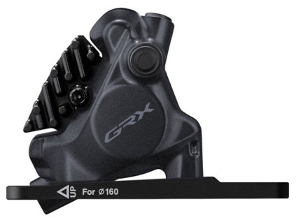 SHIMANO brzdy GRX BR-RX410 ako (hydr) strmeň predný plochý montáž polyméru + chladič pre 160 RT