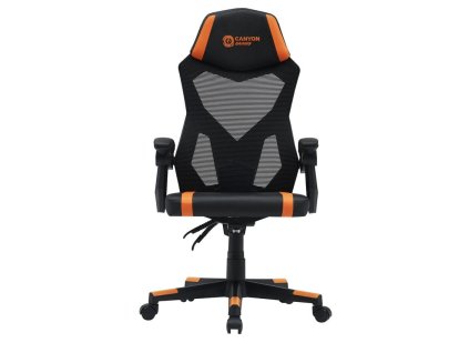 Herné kreslo CANYON Flow MCH01 Mesh Black orange