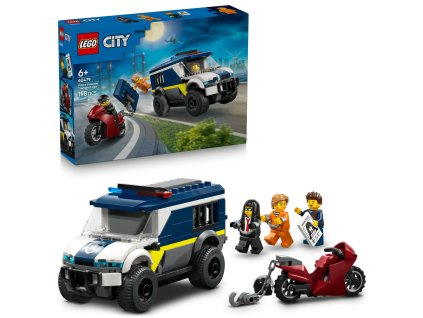 Policajná dodávka na prepravu väzňov LEGO® City 60479