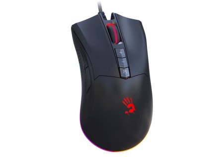 A4tech Bloody Esports ES9 Pro, podsvietená herná myš, 16000 DPI, USB, čierna