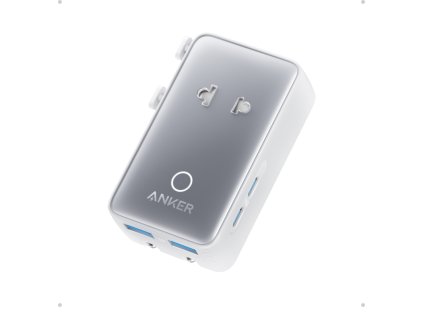 Nabíjacia stanica Anker Nano 20W 2xUSB-C, 2xUSB, s adaptérmi pre zásuvky UK/USA/AU/EU biela