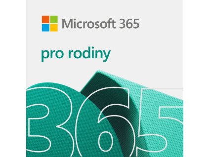 Microsoft 365 Family CZ - ročné predplatné - elektronická licencia ESD