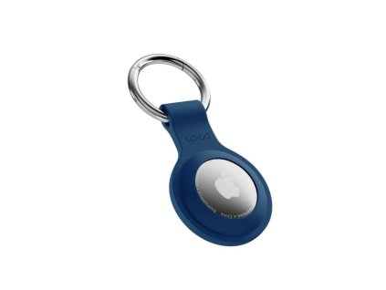 Silikónové puzdro Epico s plnou zadnou časťou | AirTag | tmavomodré