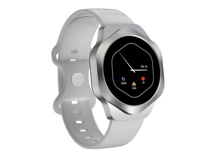 CANYON Smart Watch Hexagon 88 BT-CALL Silver