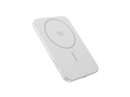 Epico UltraPack Qi2 25W Slim 5000mAh hliníková Mag+ bezdrôtová powerbanka EM55 | strieborná | MagSafe kompatibilná