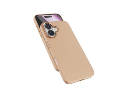 Silikónové puzdro Epico Mag+ pre iPhone 16 Plus - Desert Titanium