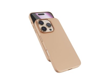 Silikónové puzdro Epico Mag+ pre iPhone 16 Pro Max - Desert Titanium