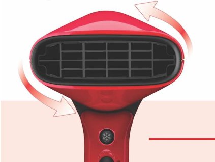 Revlon RVDR5320E Regulácia prúdenia vzduchu