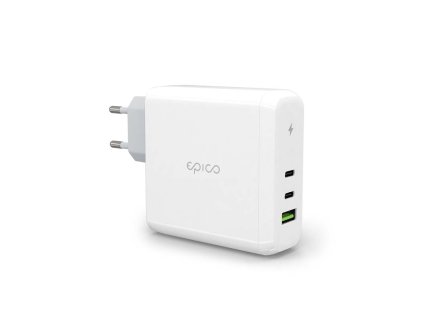 Epico GaN 100W, 1xUSB, 2x USB-C nabíjačka