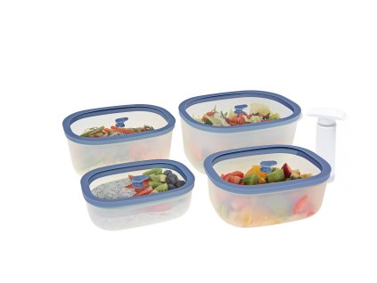 STATUS 177112 5-dielna súprava vákuových nádob Fresko