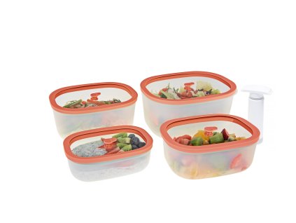 STATUS 177110 5-dielna súprava vákuových nádob Fresko