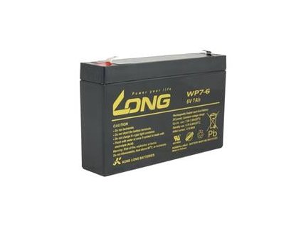 LONG batéria 6V 7Ah F1 (WP7-6)