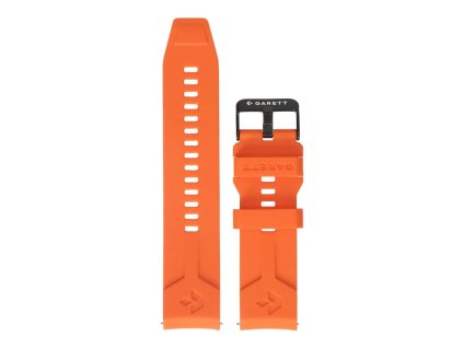 Univerzálny remienok Garett 22 mm, oranžový silikón