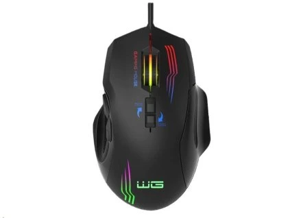 WINNER GROUP herná drôtová myš WG1 čierna