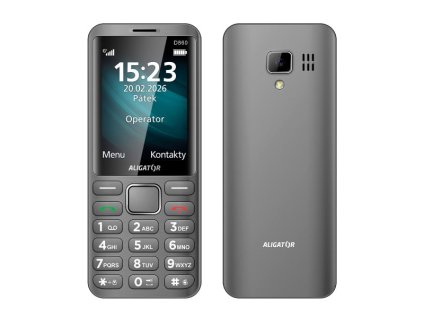 Aligator D860 Dual Sim Titanium