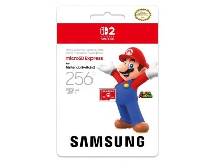 Samsung MicroSD Express 256 GB Nintendo Switch 2