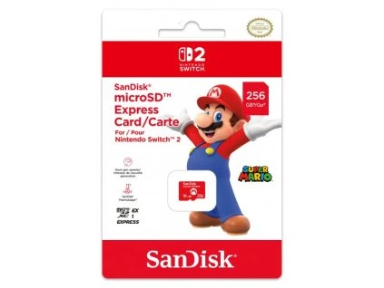 SanDisk MicroSD Express 256 GB Nintendo Switch 2
