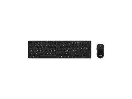 msi forge k210 wireless combo black ig578657