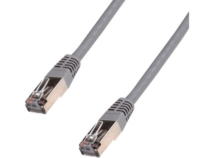 482076 datacom patch kabel ftp cat5e 15 m sivy