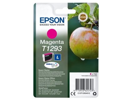 500829 epson t1293 magenta 7ml pre stylus sx420w sx425w sx525wd sx620fw stylus office bx305f bx320fw bx525wd bx625fwd originalne c13t