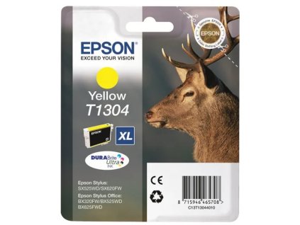 500847 epson t1304 yellow 10 1ml pre stylus sx525wd sx620fw stylus office bx320fw bx525wd bx625fwd originalne c13t13044012