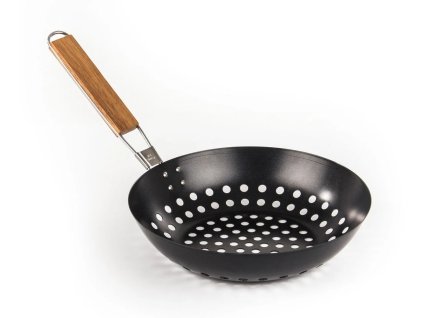 470652 g21 grilovacie naradie grilovacia panvica okruhla s neprilnavym povrchom