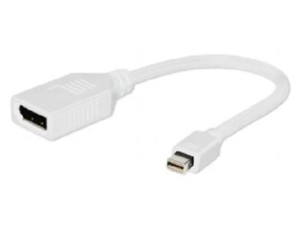 492855 gembird minidisplayport m na displayport f biely