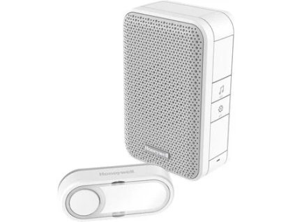 498801 honeywell home dc311e bezdrotovy zvoncek serie 3 4 zvonenia prenosna zakladna biela