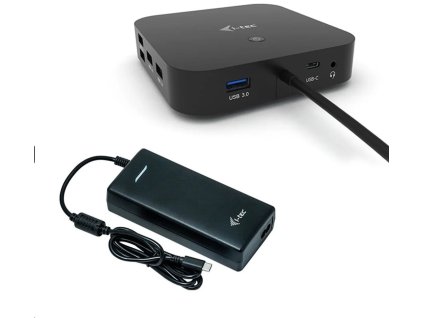 522953 i tec usb c dual display docking station s power delivery 100w i tec universal charger 112w c31dualdpdockpd100w