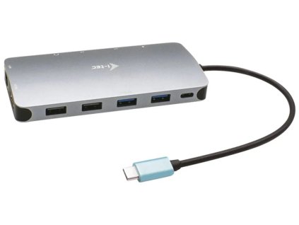 520568 i tec usb c metal nano 3x display docking station power delivery 100 w c31nanodockpropd