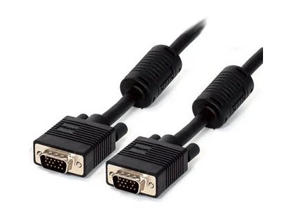 482127 kabel monitora premiumcord hq koaxialny 2x feritovy svga 15p ddc2 3xcoax 8 zil 15 m