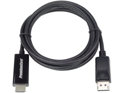 490011 kabel premiumcord displayport hdmi 3 m m m
