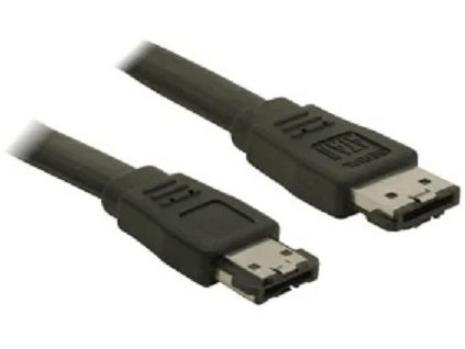 489990 kabel premiumcord esata esata 1 m tieneny cierny