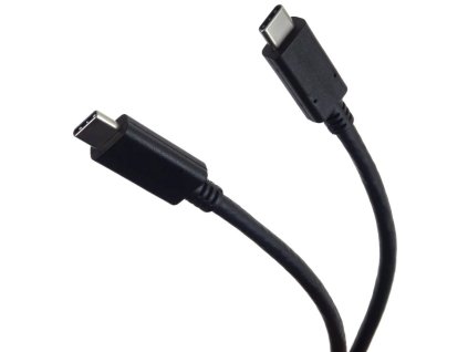 531650 kabel premiumcord usb c usb 3 2 generacie 2x2 5a 20gbit s cierny 0 5 m