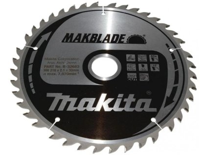 589175 makita kotouc pilovy drevo makblade 216x2 1x30mm 40z b 32683