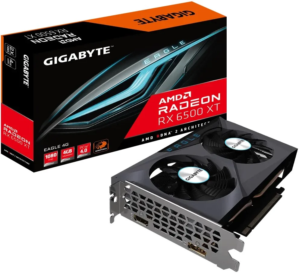 GIGABYTE Radeon RX 6500 XT Eagle 4G