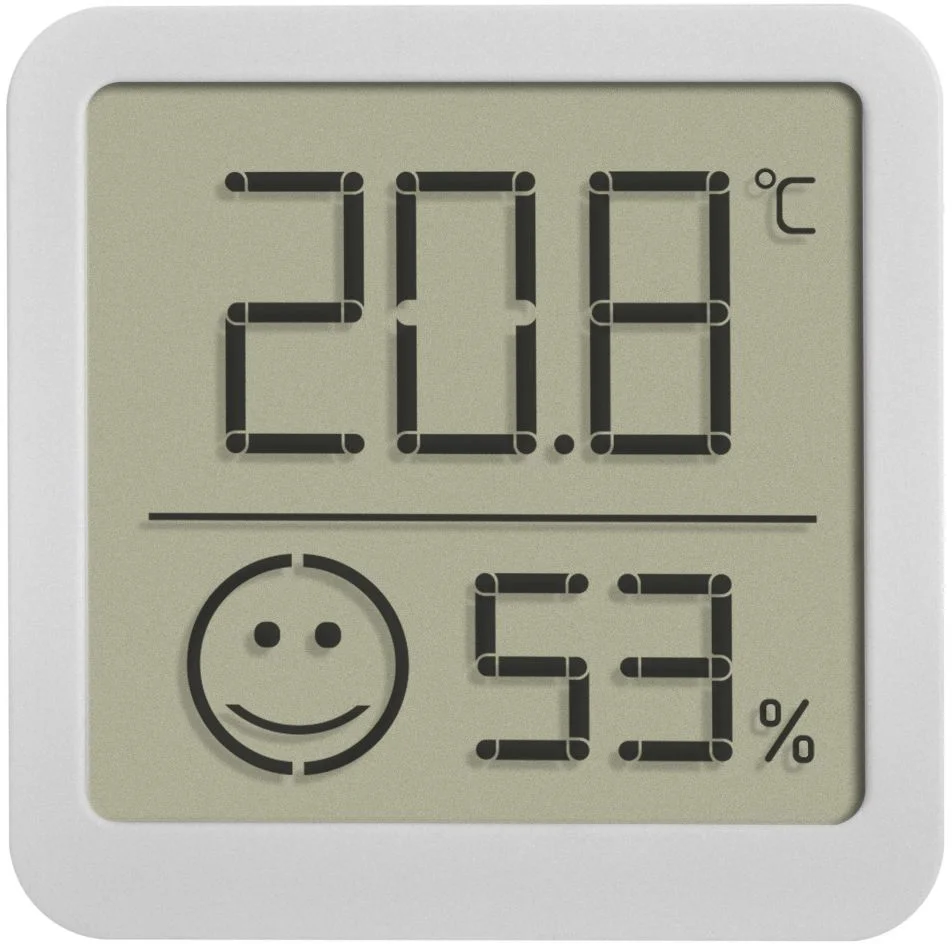 TFA 30.5053.02 - Digitálny teplomer s vlhkomerom - biely