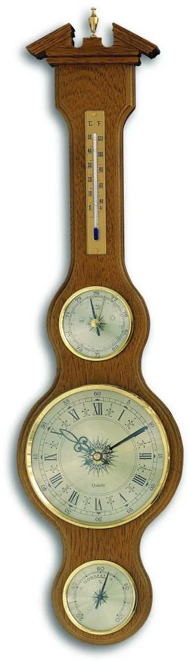TFA 45.3004.01 - Meteorologická stanica s teplomerom, vlhkomerom, barometrom a hodinami