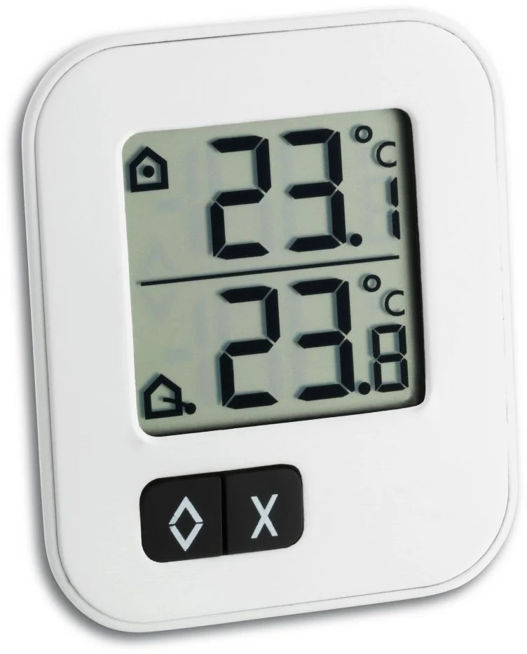 TFA 30.1043.02 - Digitálny vnútorný/vonkajší teplomer