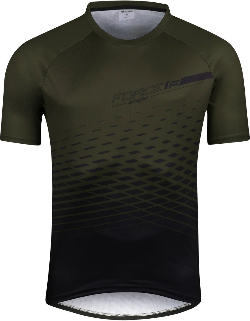 Force dres MTB ANGLE Army veľkosť S
