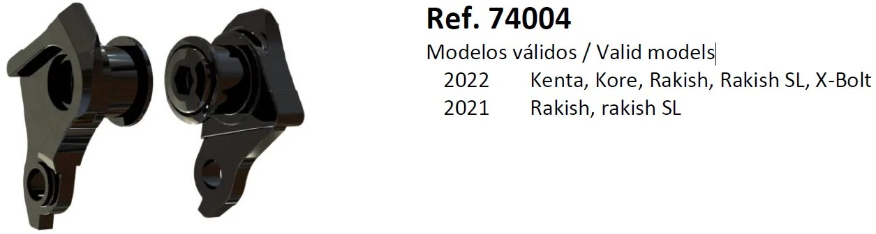 MMR rámová pätka Rakish, Rakish SL, Kenta ( 2022 ) - SRAM UDH