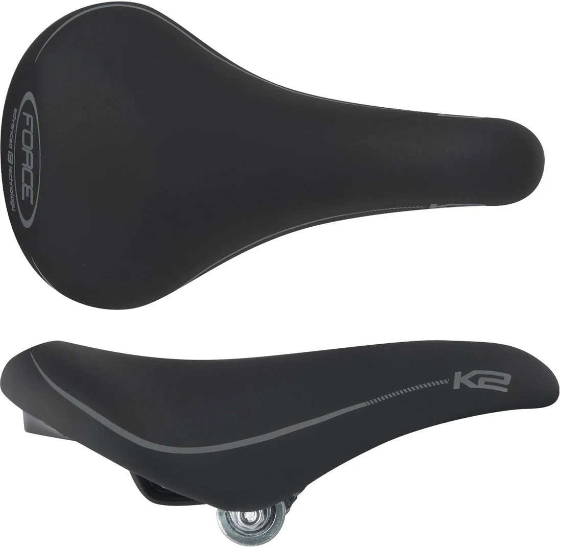 Sedlo FORCE K2, čierne