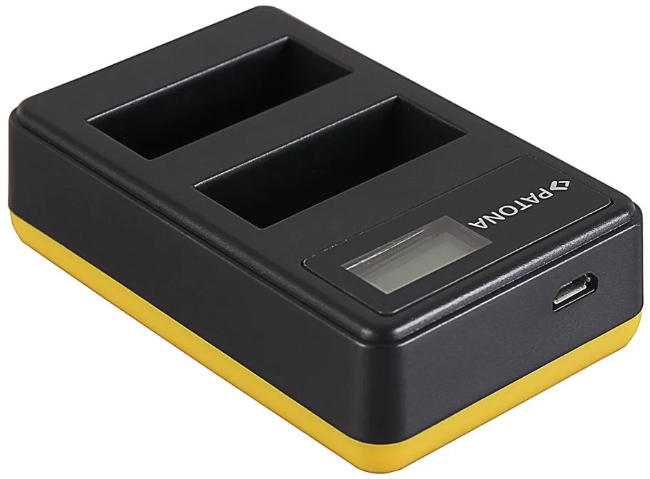 Nabíjačka USB PATONA Photo Dual LCD Nikon EN-EL14